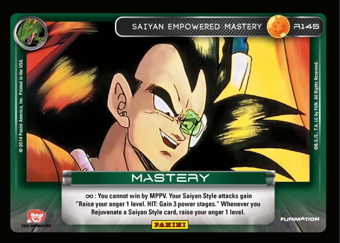 Saiyan Empowered Mastery